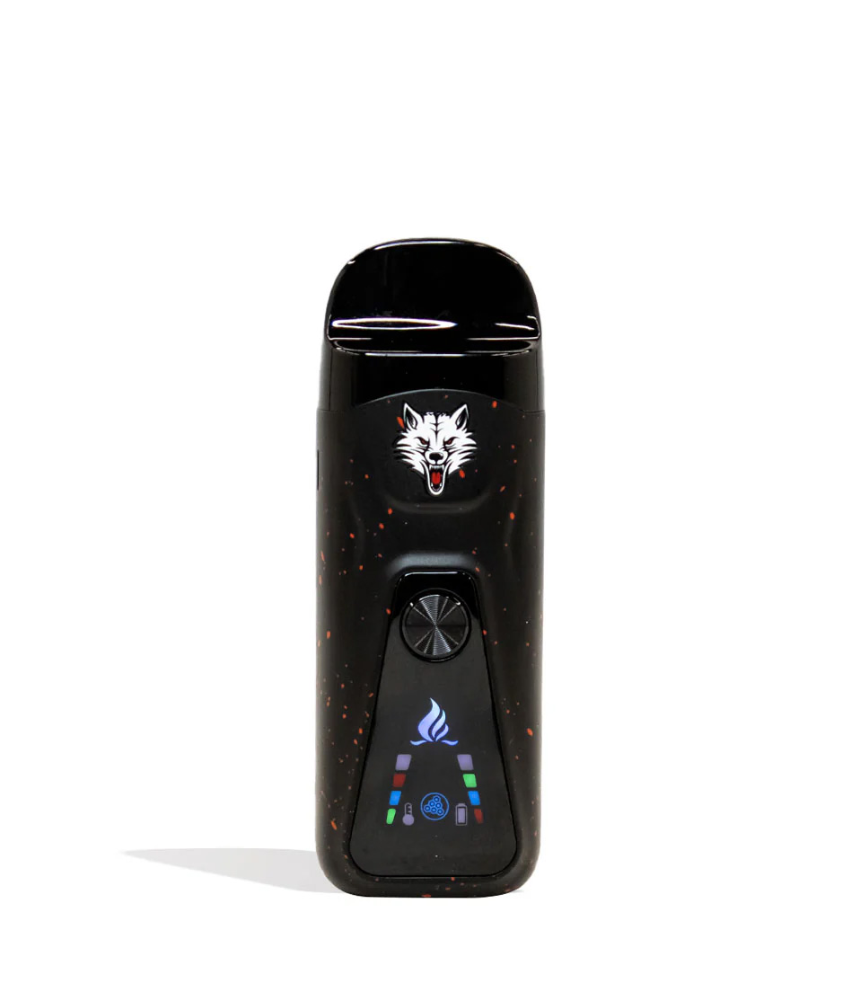 Wulf Flex Dual Vaporizer, schwarz-rot