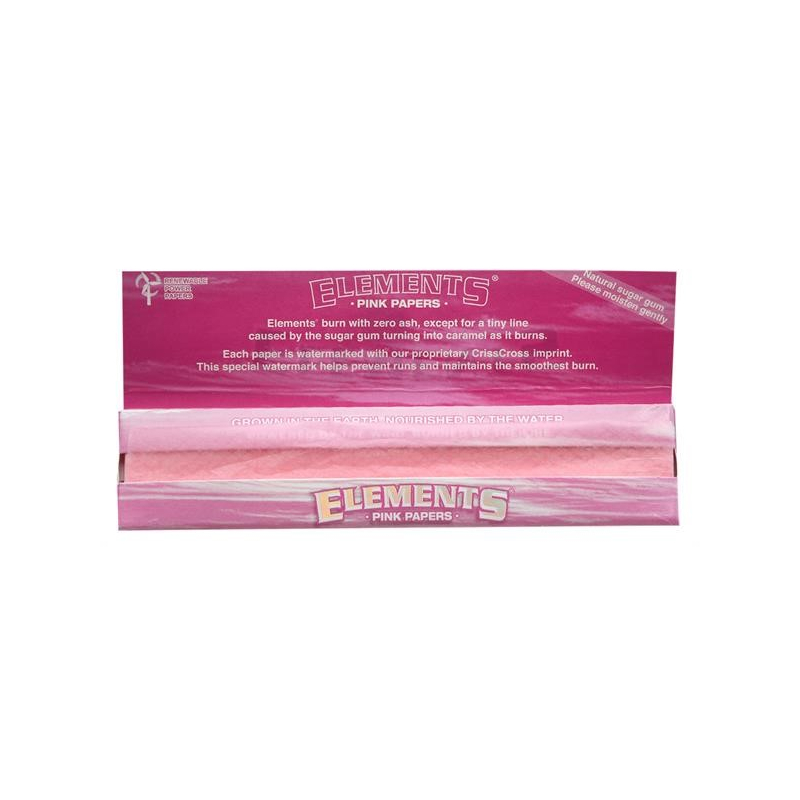 Elements KingSize Slim - Pink (50 x 32 Stk.)