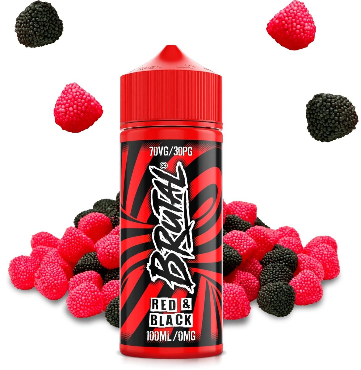 Just Juice BRUTAL - RED & BLACK - 100ml - Shortfill – Ansicht 2