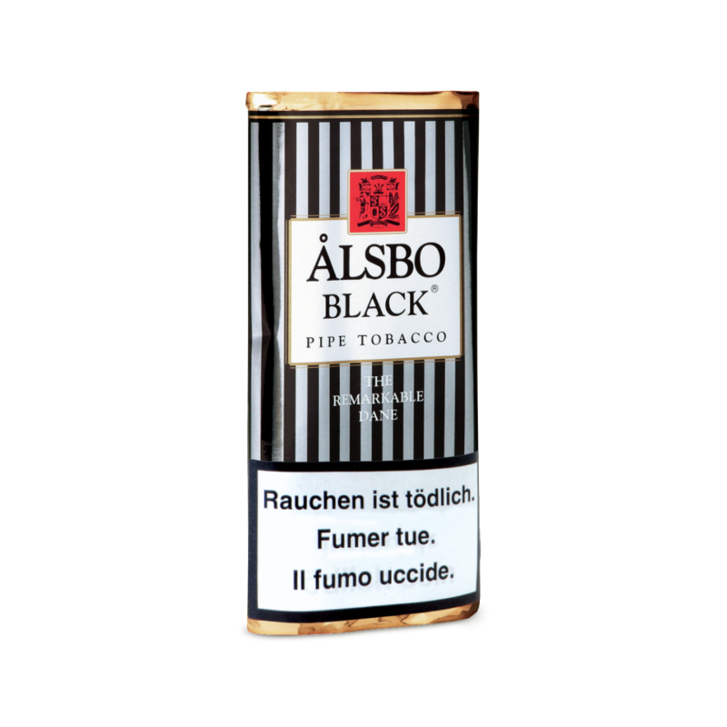 Alsbo Black Pfeifentabak Beutel 50g