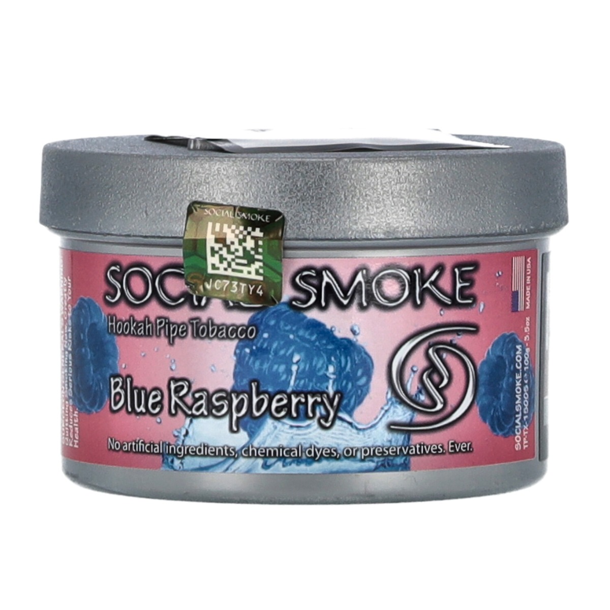 Social Smoke Blue Raspberry 200g
