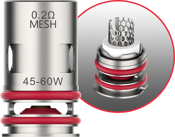 5 x Vaporesso GTX Mesh Coils , 0.15 ohm – vista 4