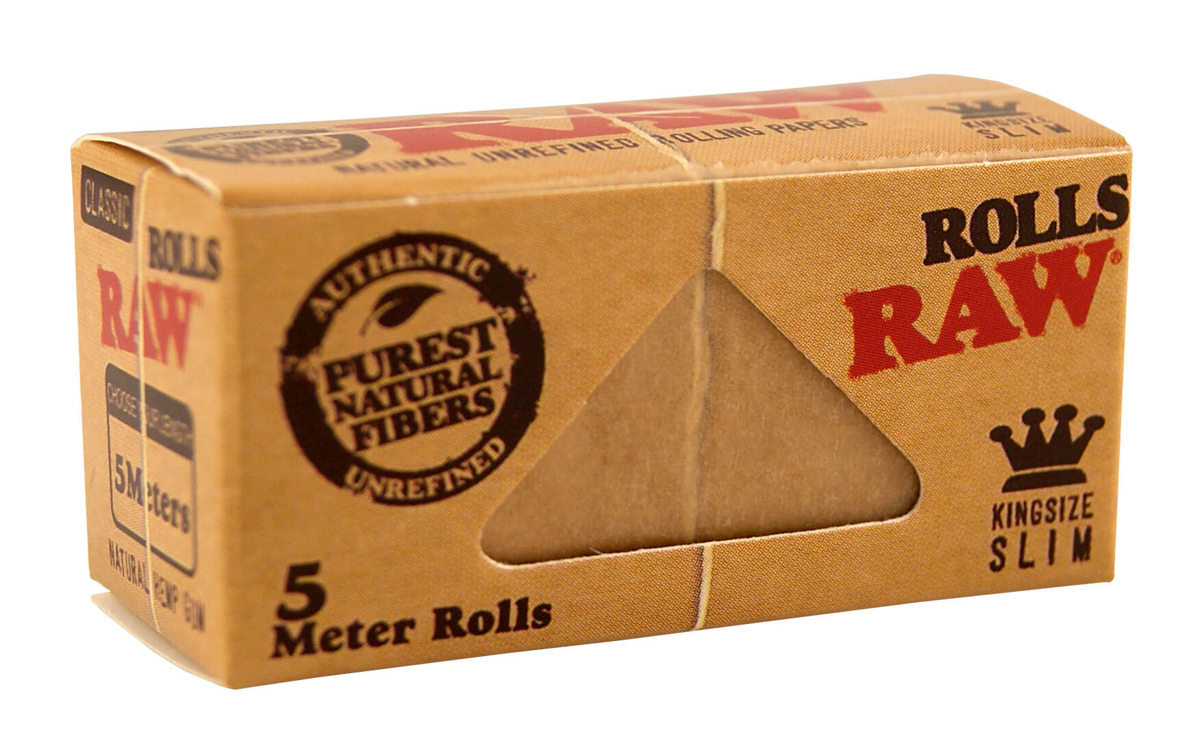RAW Classic Rolls Slim, 5m- 100% Natural