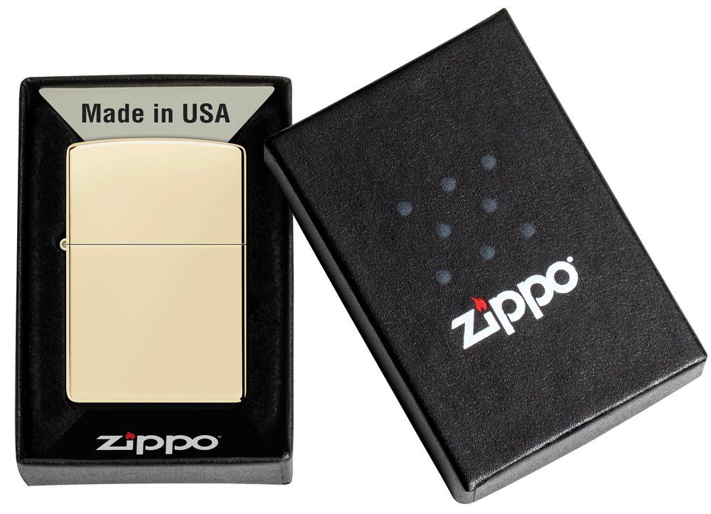 Briquet Zippo Champagne – vue 4