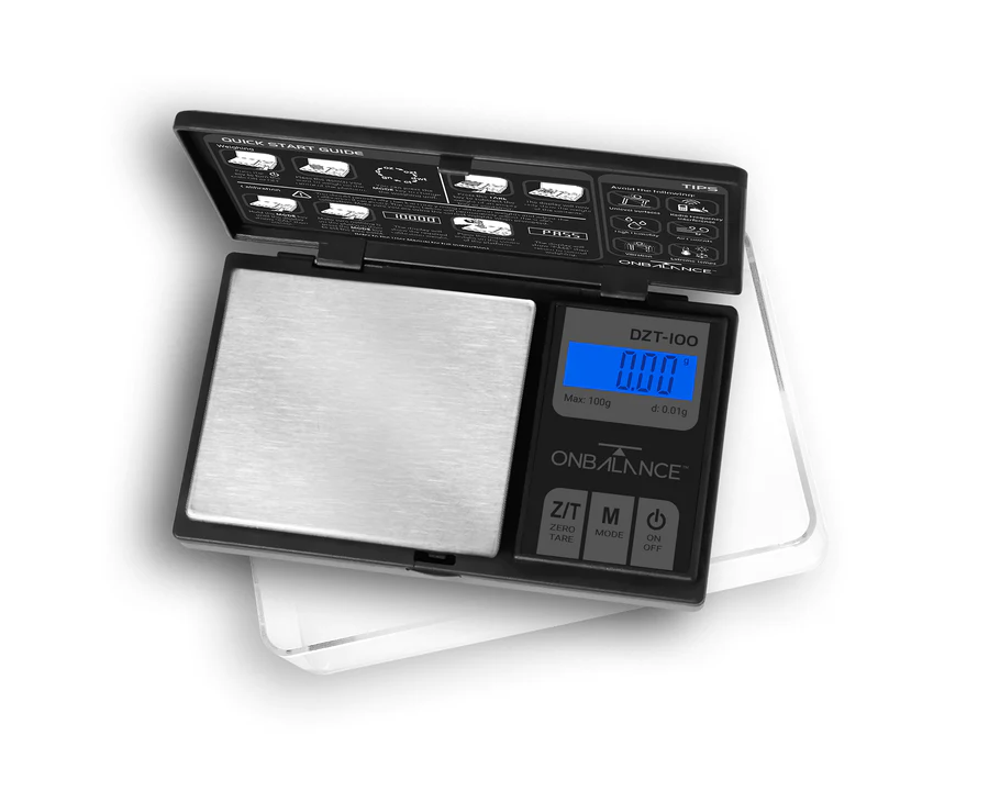 On Balance DZT-100-BK Waage Schwarz - 100 g x 0.01 g – Ansicht 4