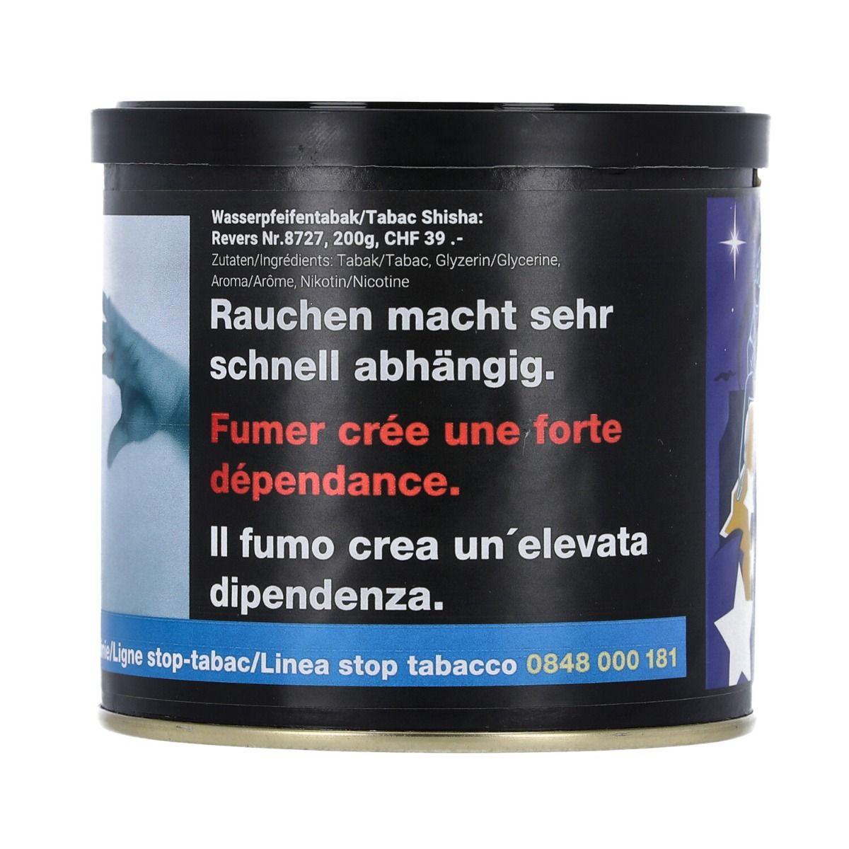 187 Strassenbande Shisha Tabak - #40 Hamburg 200g – Ansicht 2