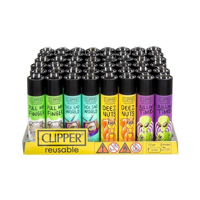 Clipper Slogan #4 Black Cap, assortiert