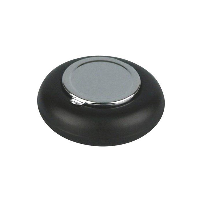 Cendrier de poche noir rond