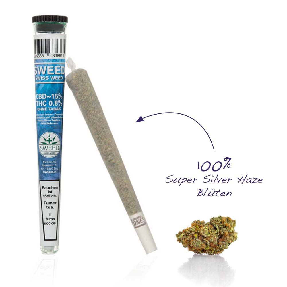 Sweed CBD, Pre Rolled Super Silver Haze – Ansicht 2