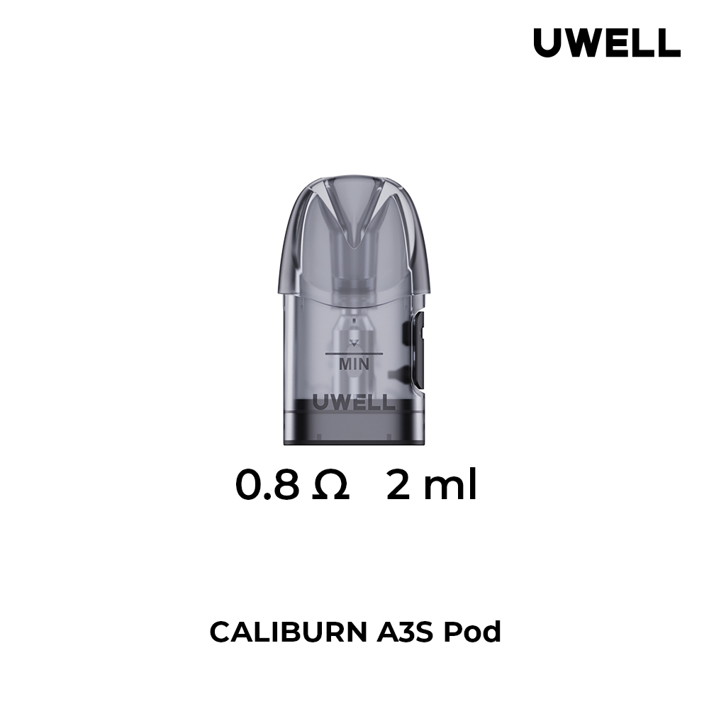 4 x Uwell Caliburn A3s Pod – 0.80 Ω