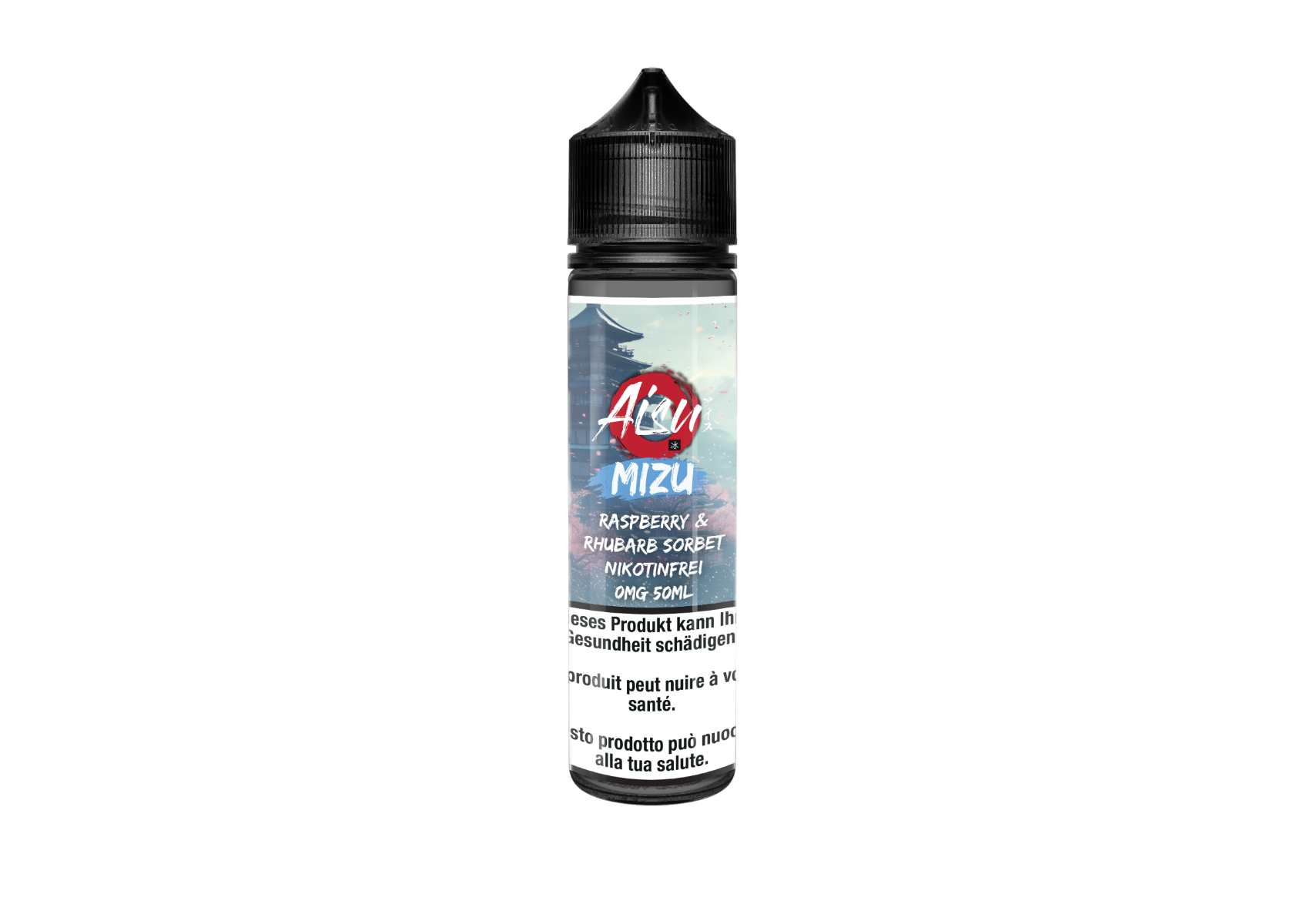 AISU - MIZU - Raspberry & Rhubarb Sorbet - 50ml - Shortfill