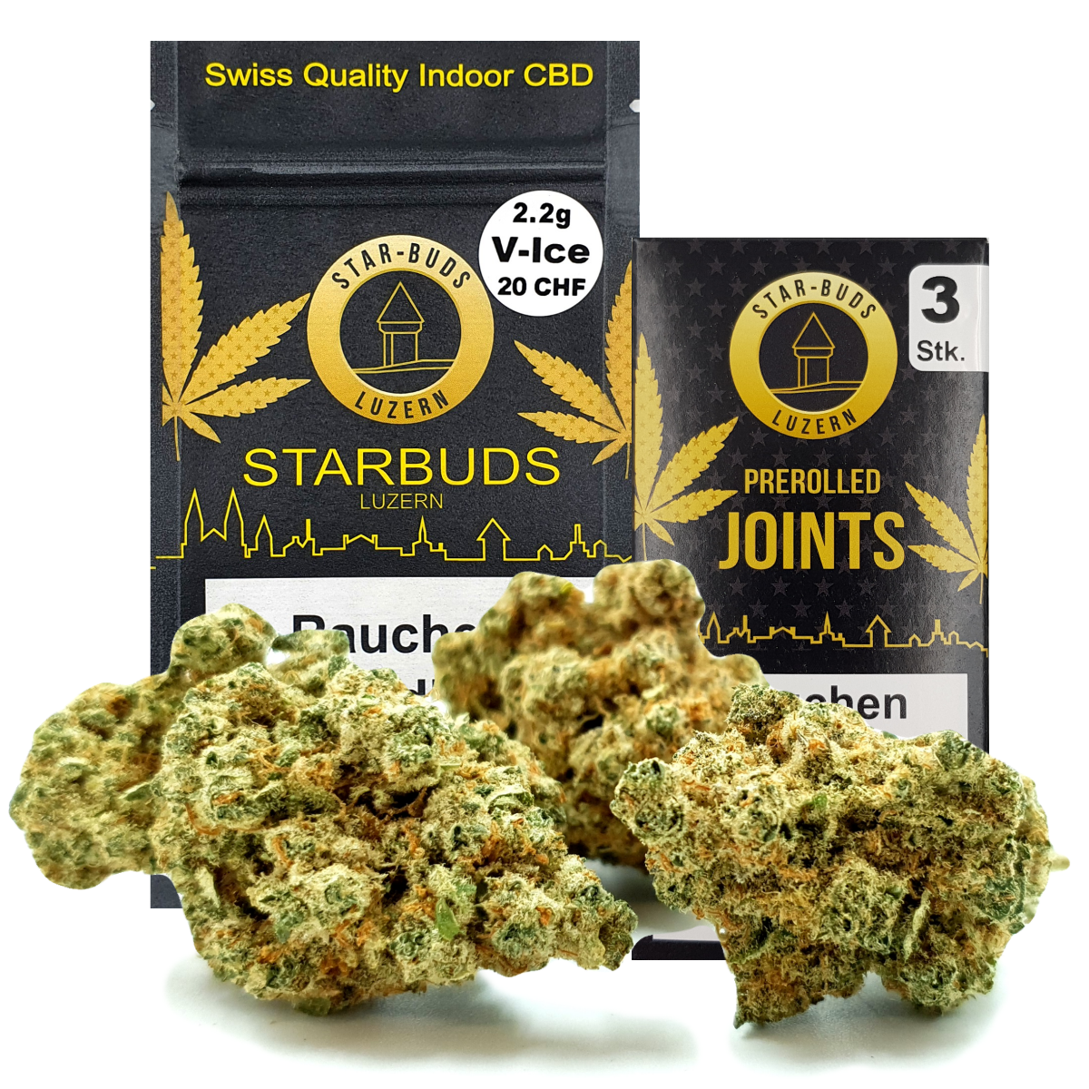 STAR-BUDS Indoor CBD Blüten, V-ICE 6g